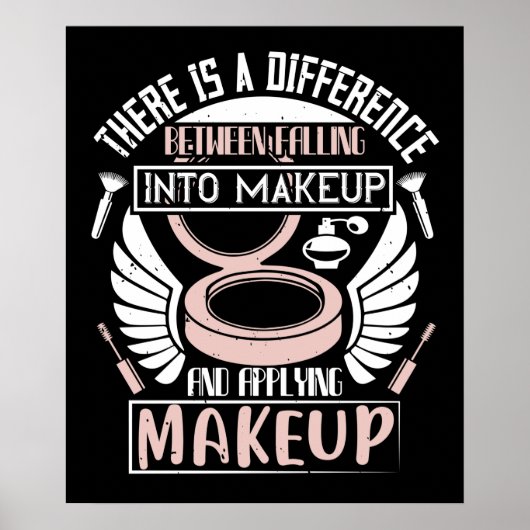 Makeup - het vallen in Makeup Poster (Voorkant)