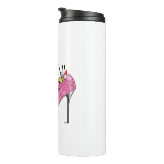 Makeup High Heels Stillettos Thermosbeker (Geroteerd rechts)