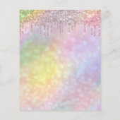 Makeup Holograaf Salon Roos Price List Drives Flyer (Achterkant)