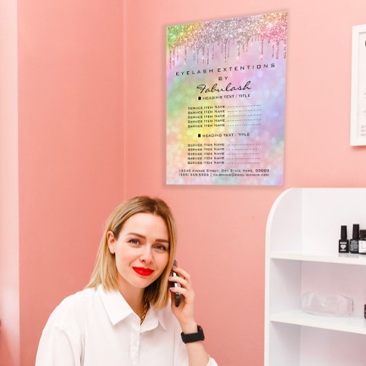 Makeup Holograaf Salon Roos Price List Drives Flyer