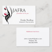 Makeup Independent Rep Jafra Visitekaartje (Voorkant / Achterkant)