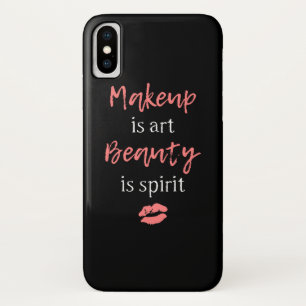 Makeup is kunst Beauty is geest Case-Mate iPhone Case