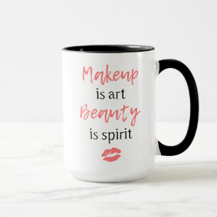 Makeup is kunst Beauty is geest Mok