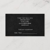 Makeup & Kiss Afsprakenkaartje (Achterkant)