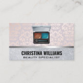 Makeup Kit | Damascus Glitter en Metal Visitekaartje (Voorkant)