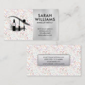 Makeup Kit | Oogas | Bloemen in Bloom Visitekaartje (Voorkant / Achterkant)