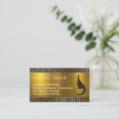 Makeup kunstenaar Beauty Salon Lash Extension wink Visitekaartje (Staand voorkant)