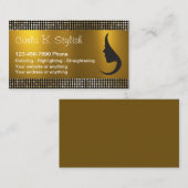 Makeup kunstenaar Beauty Salon Lash Extension wink Visitekaartje (Voorkant / Achterkant)