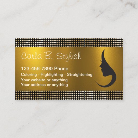 Makeup kunstenaar Beauty Salon Lash Extension wink Visitekaartje (Voorkant)