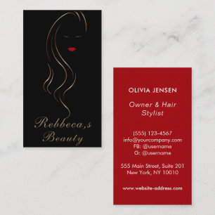 Makeup kunstenaar Beauty Salon Lash Extension wink Visitekaartje