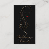 Makeup kunstenaar Beauty Salon Lash Extension wink Visitekaartje (Voorkant)