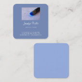 Makeup kunstenaar Beauty Salon Modern Professional Vierkante Visitekaartje (Voorkant / Achterkant)