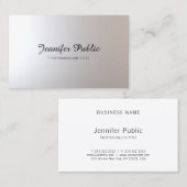 Makeup kunstenaar Beauty Salon Script Graceful Pla Visitekaartje (Voorkant / Achterkant)