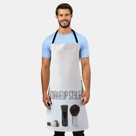 Makeup kunstenaar business apron schort (Gedragen)