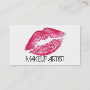 Makeup kunstenaar Cosmetoloog Cosmetology Elegant Visitekaartje
