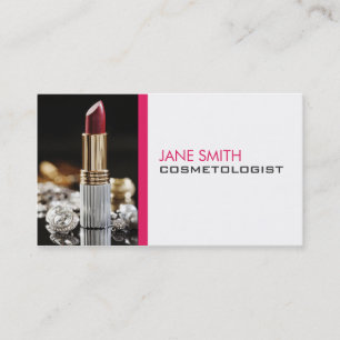 Makeup kunstenaar Cosmetoloog Cosmetology Elegant Visitekaartje