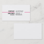 Makeup kunstenaar Cosmetoloog Elegant Professional Visitekaartje (Voorkant / Achterkant)