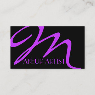 Makeup kunstenaar Cosmetoloog Nails Beauty Salon Visitekaartje