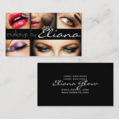 Makeup kunstenaar Cosmetoloog Nails Beauty Salon Visitekaartje (Voorkant / Achterkant)