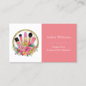 Makeup kunstenaar Cosmetoloog Salon Spa Stylist Visitekaartje (Voorkant)