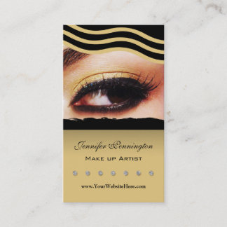 Makeup kunstenaar cosmetoloog visitekaartje
