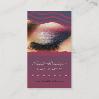 Makeup kunstenaar cosmetoloog visitekaartje
