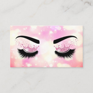 Makeup kunstenaar Crown Lashes Beauty Salon Extens Visitekaartje