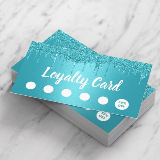 Makeup kunstenaar Hair Salon Turquoise maakt verli Klantenkaartje