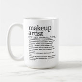 Makeup kunstenaar koffiemok (Links)