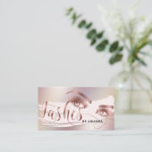 Makeup kunstenaar Lash Eyebrow Eyes Lashes Roos Go Visitekaartje (Staand voorkant)