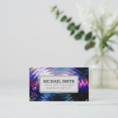 Makeup kunstenaar moderne melkweg #5 visitekaartje (Staand voorkant)