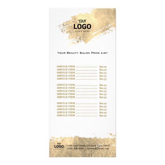 makeup kunstenaar schoonheidssalon estheticiaans p reclamekaart (Voorkant)