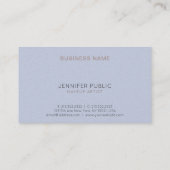 Makeup kunstenaar Stijlvol Modern Beauty Salon Lux Visitekaartje (Achterkant)