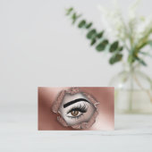 Makeup kunstenaar Wink Eye Beauty Salon Lash Exten Visitekaartje (Staand voorkant)
