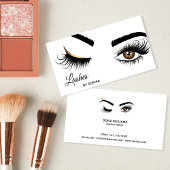 Makeup kunstenaar Wink Eye Beauty Salon Lash Exten Visitekaartje