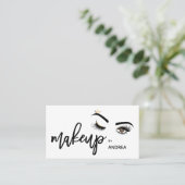 Makeup kunstenaar Wink Eye Beauty Salon Lash Exten Visitekaartje (Staand voorkant)