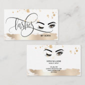 Makeup kunstenaar Wink Eye Beauty Salon Lash Exten Visitekaartje (Voorkant / Achterkant)