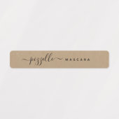 Makeup Label - Lip Gloss, Balm, Chapstick, Mascara (Design 2)