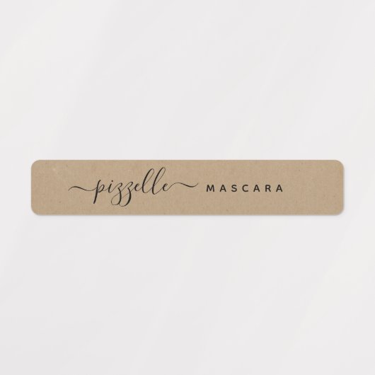 Makeup Label - Lip Gloss, Balm, Chapstick, Mascara (Design 2)