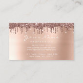 Makeup Lashes Glitter Roos Nails Eyes Skinny Visitekaartje (Achterkant)