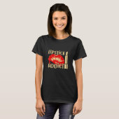 Makeup - Lipstick Addict T-shirt (Voorkant volledig)