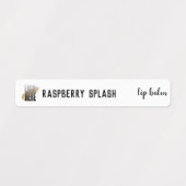 Makeup Logo Lip gloss Balm Mascara Product Labels (Design 2)