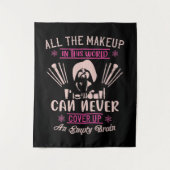 Makeup - Make-up Can't Cover Empty Brain Wandkleed (Voorkant)