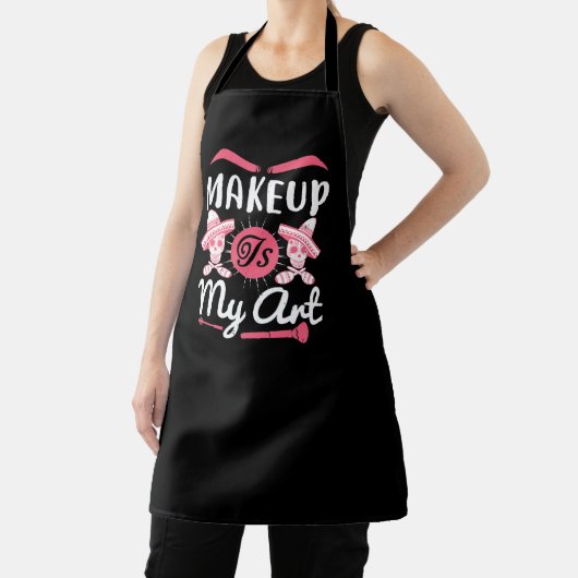 Makeup - Makeup is mijn kunst Schort (Insitu)