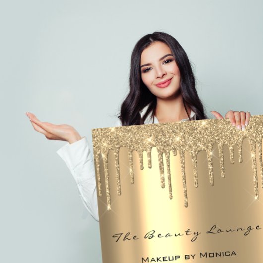 Makeup openingsuren Gold Salon drijft parkprijzen Poster