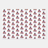 Makeup parfume Cute Girly Moderne Patronen Inpakpapier Vel (Voorkant 2)