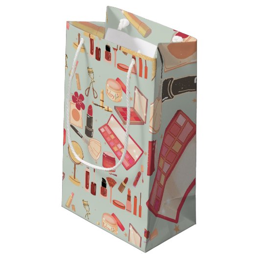 MAKEUP PATTERN KLEIN CADEAUZAKJE (Achterkant Gekanteld)