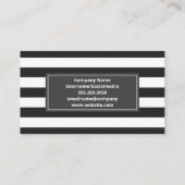 Makeup-penselen | Stripes | Appel Afsprakenkaartje (Achterkant)