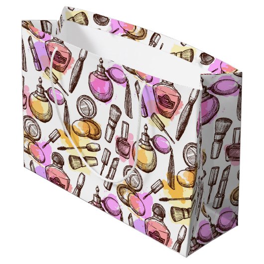 Makeup Perfume Beauty Gift-tas Groot Cadeauzakje (Achterkant Gekanteld)