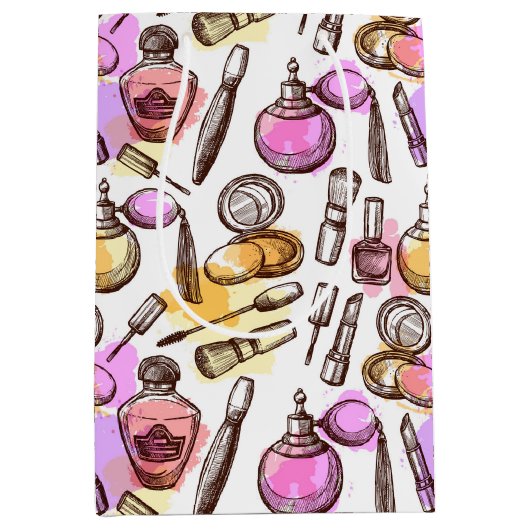 Makeup Perfume Beauty Gift-tas Medium Cadeauzakje (Voorkant)